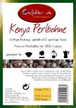 Kaffeer&ouml;sterei Crefelder Perlbohne - Kenya
