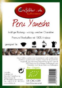 Kaffeer&ouml;sterei Crefelder Peru - BIO