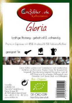 Kaffeer&ouml;sterei Crefelder Gloria - BIO