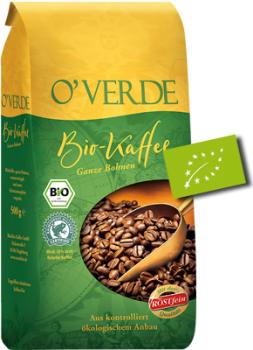 R&Ouml;STfein Kaffee O&lsquo;VERDE Bio- und Rainforest-Kaffee